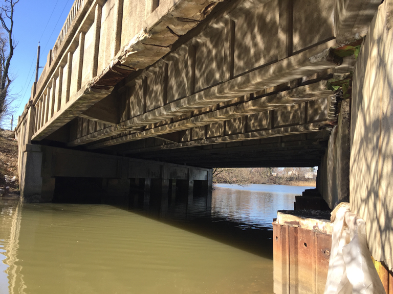 Rt 130 over Newton Creek