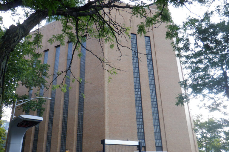 Tunnel Building Facade